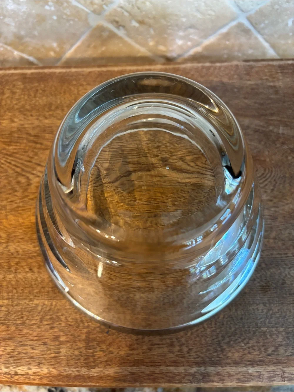 Stunning Crystal Serving Bowl - Elegant  Design
